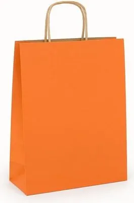 Produktbild von Geschenktüten aus Papier 240 x 100 x 320 Orange