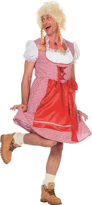 Produktbild von W5622-48 rot-weiß Herren Trachten Kostüm Dirndl Bayern Kleid Gr.48