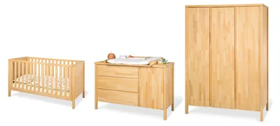 Produktbild von Kinderzimmer-Set 'Enno' extrabreit groß, 3-tlg.