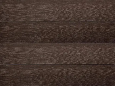 Produktbild von Belladoor | 3 m | Dunkelbraun 25 mm Terrassendiele WPC, Holzoptik Gepraegte Oberflaeche Feingeriffelt, Monoextrudiert Hohlkammerprofil Rutschfest Pflegeleicht