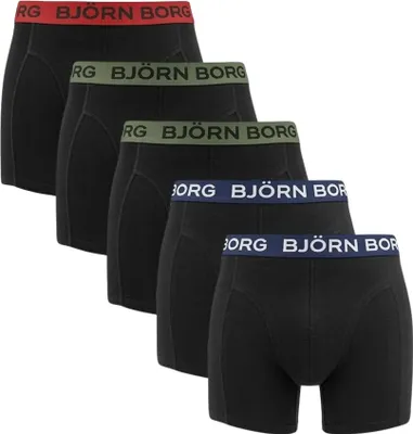 Produktbild von Björn Borg Baumwolle Stretch Boxershorts Herren (5-pack)