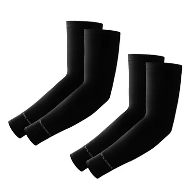 Produktbild von ROCKBROS 2er Set Sonnenschutz Atmungsaktiv Arm Sleeves für Wandern, Camping Schwarz