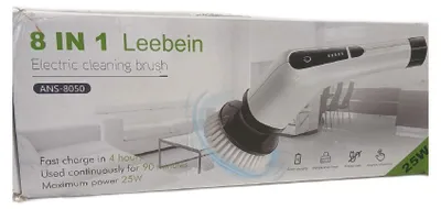 Zdjęcie produktu dla Elektryczna szczotka czyszcząca, bezprzewodowa elektryczna szorowarka z 8 wymiennymi