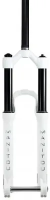 Immagine prodotto di Manitou Federgabel Circus Expert 26" 100 mm, colore bianco - forcella ammortizzata precisa, ideale per il dirt jump...