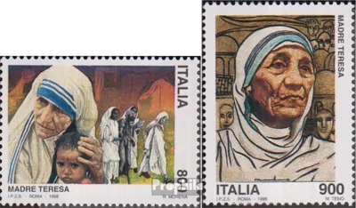 Produktbild von Briefmarken Italien 1998 Mi 2587-2588 (kompl.Ausg.) postfrisch Mutter Teresa