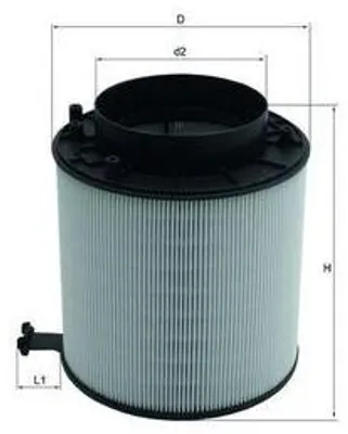 Obrázok produktu pre Vzduchový filter KNECHT LX 2091D