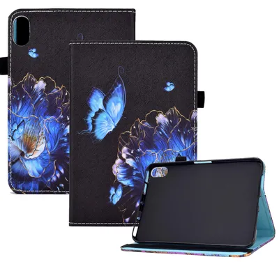 Produktbild von Für Apple iPad 11. Gen A16 2025 / 10.9 2022 Kunstleder Tablet Tasche Motiv 34 Hülle Etuis