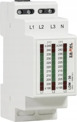 Obrázok produktu pre Indikátor napätia 3-fázový 230/400V AC, LDM-30, exta Zamel