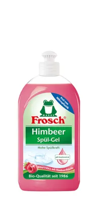 Produktbild von Frosch Spül-Gel Himbeer 500ml - Frei von Mikroplastik (1er Pack)