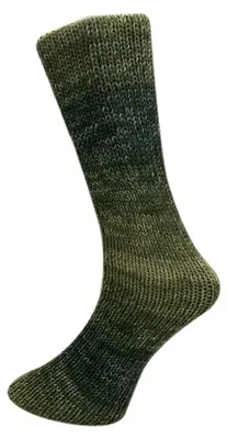 Produktbild von Ferner WOLLE-Lungauer Grün Sockenwolle von Stofftreff Santi®, ca. 225 m Lauflänge, 150 g, Meterware