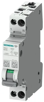 Immagine prodotto di Siemens 5SL60166MC Interruttore miniaturizzato bipolare 16 A (5SL60166MC)