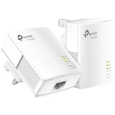 Produktbild von TP-Link TL-PA717 KIT V4 Starter Kit - Powerline Adapterkit - GigE, HomePlug AV (HPAV), HomePlug AV (HPAV) 2.0 - an Wandsteckdose anschließbar