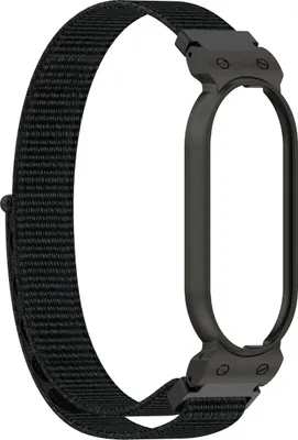 Produktbild von INF PLAUD Notepin Ai Kompatibles Nylon Klettband - Verstellbares Armband Schwarz