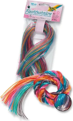 Produktbild von Scoubidous mit Glitter 50Stück
