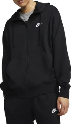 NIKE Herren Sweatshirtjacke M NSW CLUB schwarz XL