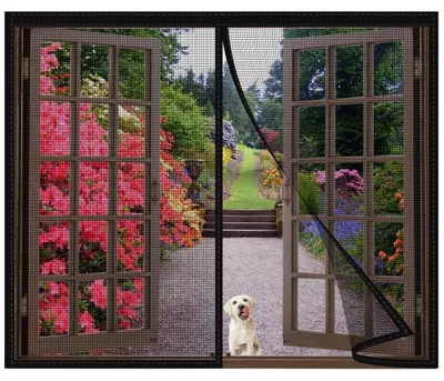 Image de Moustiquaire magnétique pour fenêtres, facile à installer et efficace contre les insectes