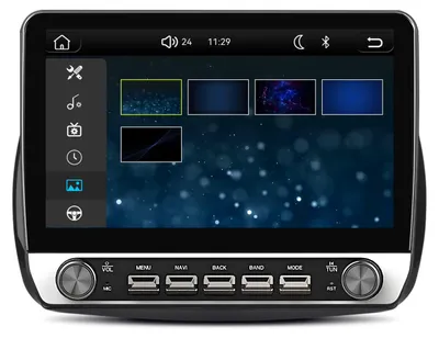 Immagine prodotto di Autoradio da 10,1 pollici per Smart Fortwo/Fortwo 453 (2014-2020), con doppi controlli rotativi, CarPlay e Android Auto wireless, Bluetooth e sistema Linux