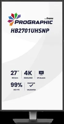 Immagine prodotto di Iiyama - HB2701UHSNP-B1 - Monitor