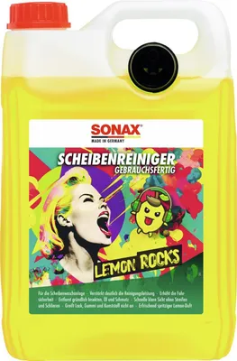 Produktbild von SONAX ScheibenReiniger gebrauchsfertig Lemon Rocks (5 Liter)