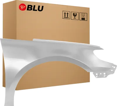 Produktbild von BLU Kotflügel Passend für VW Volkswagen Passat CC LA7W Rechts Silber ReflexSilber | 2008-2012 | Vorderseite Vorne | Lackiert | Einbaufertig