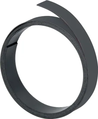 Produktbild von FRANKEN Magnetband, (L)1.000 x (T)2 0 x (H)1 mm, schwarz (70010398)