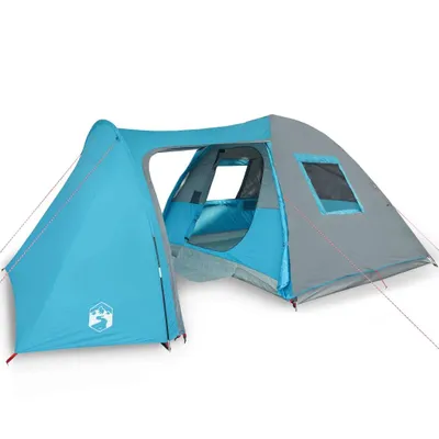 Immagine prodotto di Tenda da Campeggio a Cupola per 4 Persone Blu Impermeabile