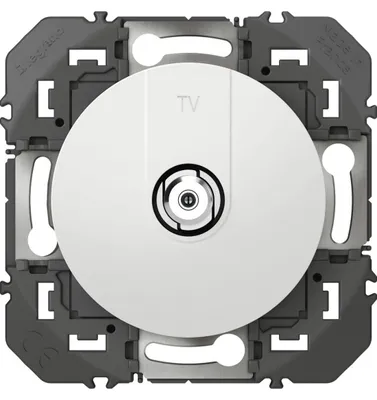Image de Prise TV femelle LEGRAND Dooxie blanc