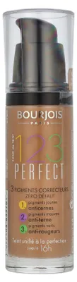 Produktbild von Bourjois 123 Perfect, Pumpenflasche, Flüssigkeit, Universal, Schutz, Glanz, Light Tan, Matte