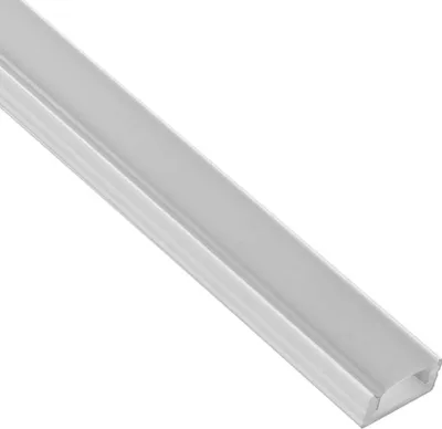 Produktbild von A17 LED Aluprofil Weiss 2m Abdeckung opal