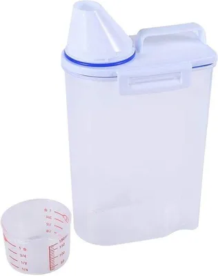 Productafbeelding van Voedselcontainer – Katten Honden Voedselcontainer – Voercontainer – Voor Hond en Kat - Opslagcontainer