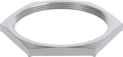 Image de Contre-écrou CEM WISKA EMMU-EMV63 ** M63, laiton nickelé 10063217