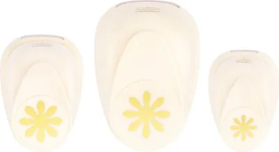 Produktbild von Vaessen Creative | Motivstanzer Set Blumen Ø15-25-37,5mm 3Stück