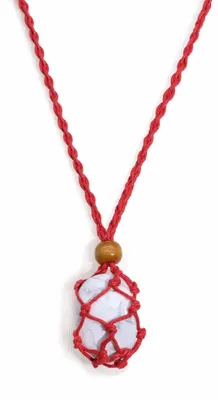 Productafbeelding van Kettingkoord voor kralenkettingen, 45 cm - Rood