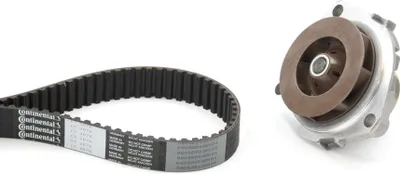 Produktbild von Continental ContiTech CT1076WP1 Zahnriemensatz + Wasserpumpe für ALFA ROMEO 147 (937) für FIAT STILO (192)