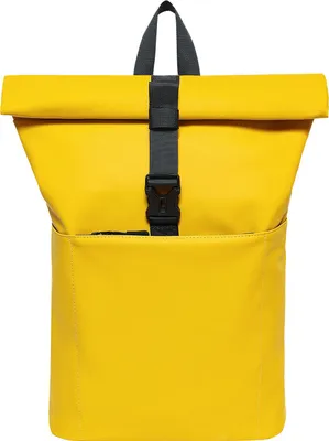 Produktbild von Cityrucksack RollTop Rucksack Freizeitrucksack Herren Damen Wasserabweisend (9059) YELLOW