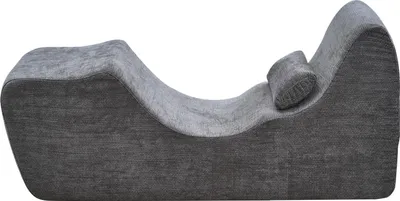 Obrázek produktu pro SucceBuy Ergonomické lehátko pro jógu a masáže, moderní zakřivené pěnové křeslo pro relaxaci a cvičení, ideální do obývacího pokoje, ložnice nebo na balkon