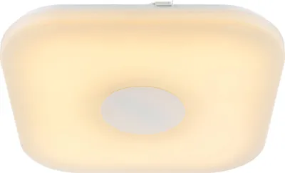 Productafbeelding van Globo LED Wand- & Deckenleuchte Felion Weiß 36x36cm 15W 1200lm 2700K-6400K CCT Dimmbar mit Fernbedienung