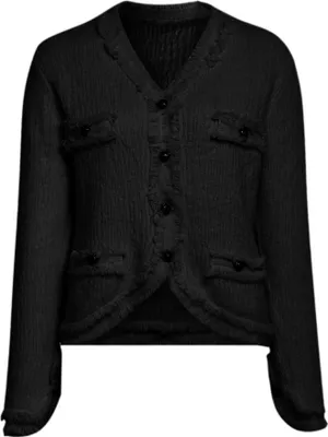 Immagine prodotto di Cardigan da donna Aleva in maglia - nero, M/L