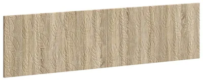 Image de vidaXL Tête de lit murale DELFT, en bois imitation chêne Sonoma