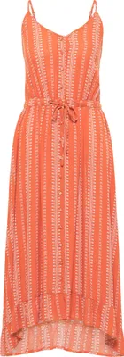 Produktbild von Gaya damen kleid - dunkelorange weiss, XL
