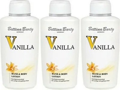 Produktbild von Bettina Barty Vanilla Hand & Body Lotion, 3 x 500 ml