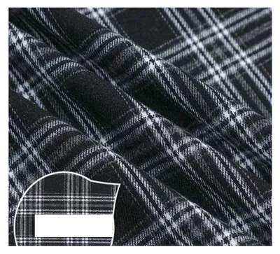 Image de Tissu en coton à carreaux, motif tartan, 1 m x 150 cm, vendu au mètre, idéal pour le patchwork