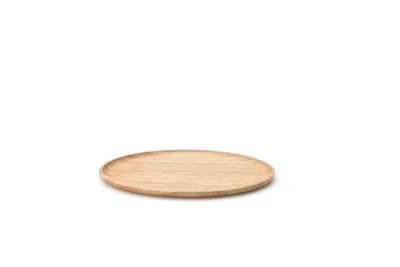 Image de CONTINENTA Tablett oval, Gummibaum 23,5x15,5x1,2 cm 3284 4017167328409