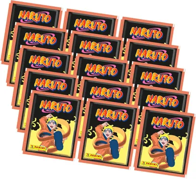 Produktbild von Panini Naruto Sticker - Ninja Academy Sammelsticker (2025) - 15 Tüten
