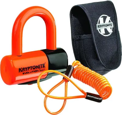 Produktbild von Kryptonite Evolution Disc Lock Premium Pack Bremsscheibenschloss 4,8 x 5,4 Ze...