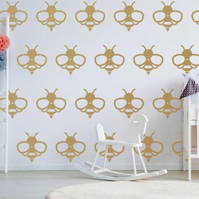 Set aus Hummeln – Decords Wandtattoo, Produktansicht 1
