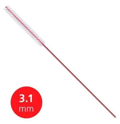 Produktbild von Lactona Interdent.Bürsten 3,1 mm rot 6 St