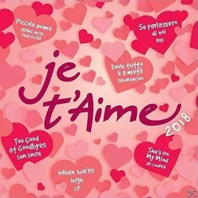 Obrázok produktu pre Universal Music Je T 'Aime 2018, CD, Svetová hudba, CD, Various Artists, Fyzické médiá, Dospelý, 1 disky