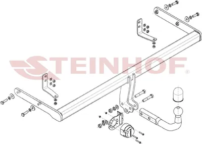 Produktbild von Z546908 Anhängerkupplung passend für KIA Stonic 2020- starr