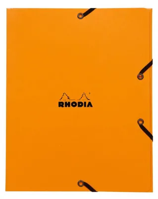 Image de Classeur Rhodia 24 x 19 cm, orange
